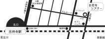 吉祥寺シアターへの地図
